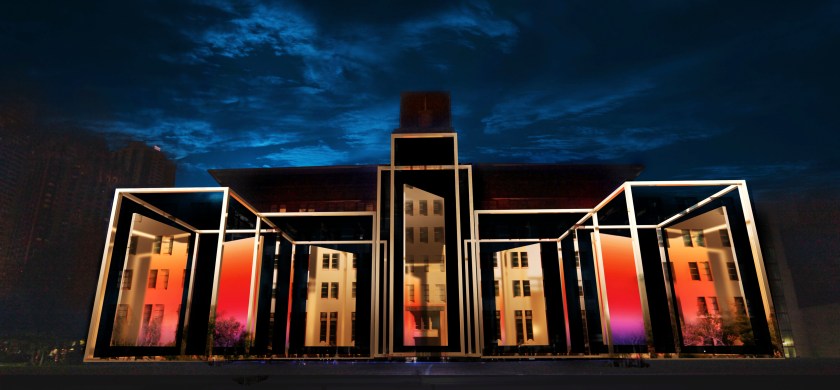 Virtual Vibration - Artist impression by Jonny Niesche and Spinifex Group