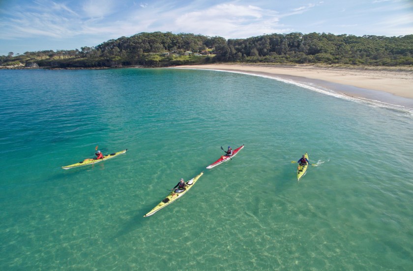 Kayaking, Jervis Bay